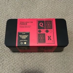 Gentlemen’s Hardware Texas Hold ‘Em Poker Set